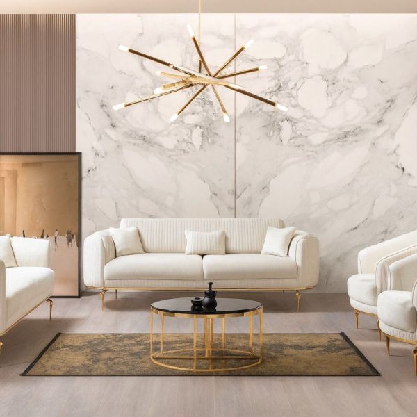 Athena Soffgrupp 3,2,1 Tyg Beige