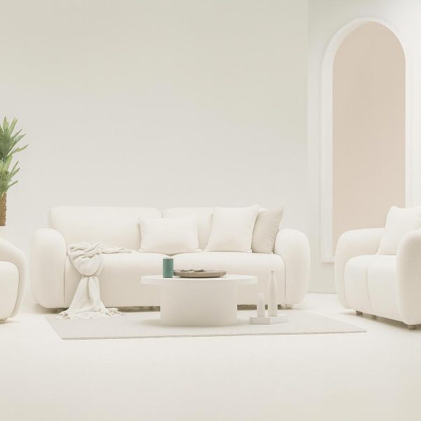 Cassa Soffgrupp 3,2,1 Tyg Beige