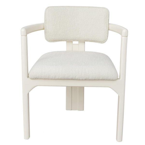 Karm Stol Beige ( Vit Ram )