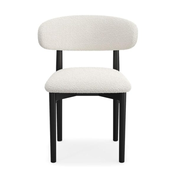Rubi Stol Offwhite ( Svart Ram )