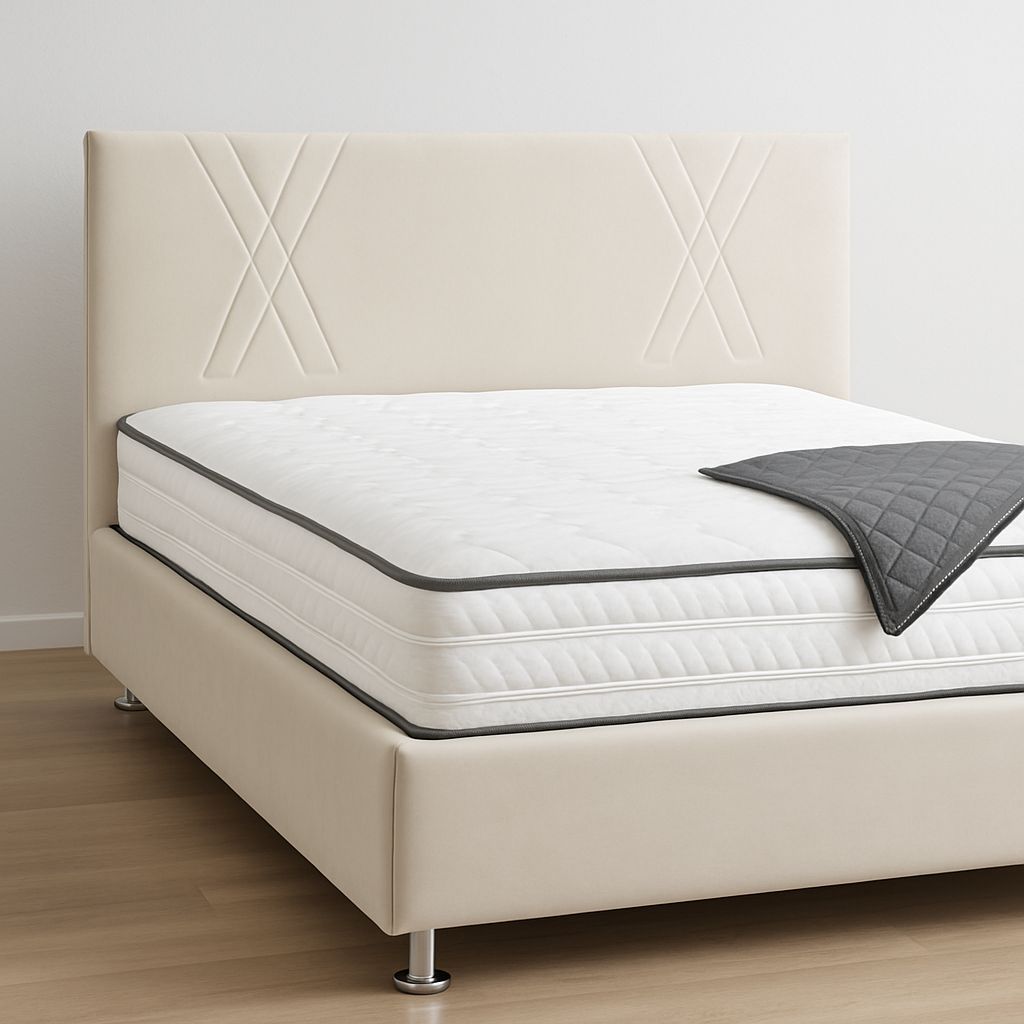 Smk Säng 180*200 Beige Med Madrass