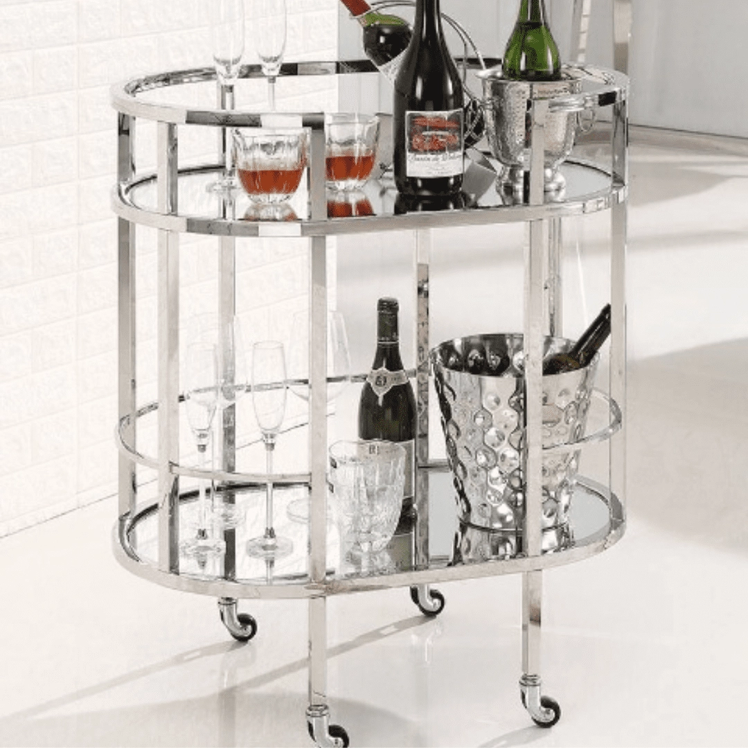Avion Serveringsvagn Silver