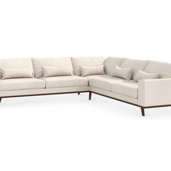 Moa hörnsoffa 290*290 Tyg Beige