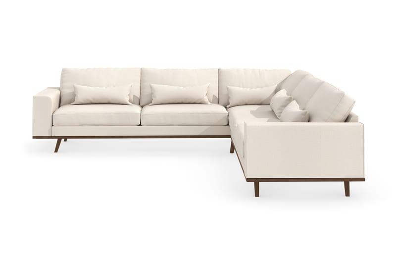 Moa hörnsoffa 290*290 Tyg Beige - Bild 2